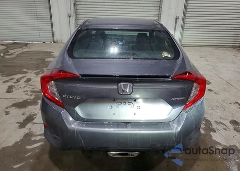 2020 Honda Civic Sport из США, поврежденный, VIN 2HGFC2F86LH551688
